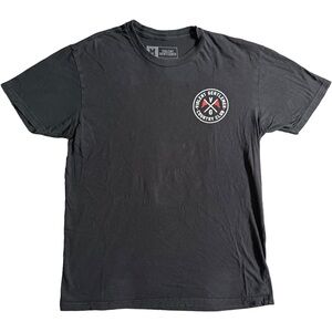 VIOLENT GENTLEMEN BLACK “COUNTRY CLUB” GRAPHIC SHORT SLEEVE T-SHIRT‎ SIZE MEDIUM